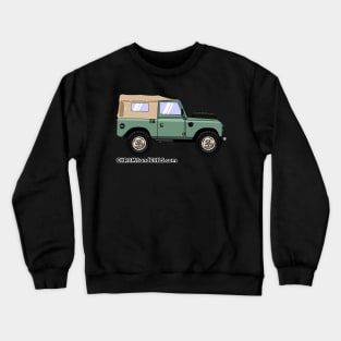 75 Land Rover 4x4 Truck Crewneck Sweatshirt